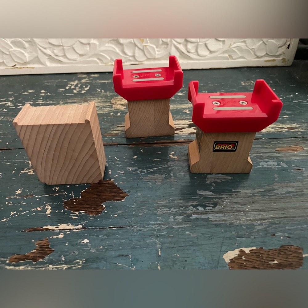 Brio Wooden Train Supports